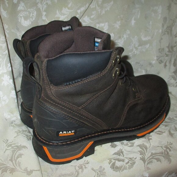 Ariat Men's Brown Work Big Rig Boots size 13EE - Picture 4 of 9